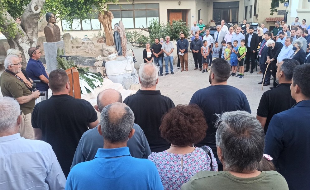 Τιμήθηκε απ΄ όλους στην Αυγενική η μνήμη του Αγωνιστή της Εθνικής Αντίστασης Κωνσταντίνου Μπαντουβά