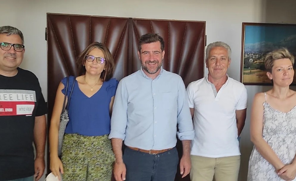 Συνάντηση Αντιπεριφερειάρχη Λασιθίου με εκπροσώπους του Μελισσοκομικού Κέντρου Κρήτης