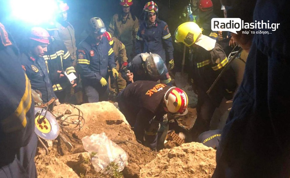 Κρήτη: Βράχος ισοπέδωσε ενοικιαζόμενα διαμερίσματα