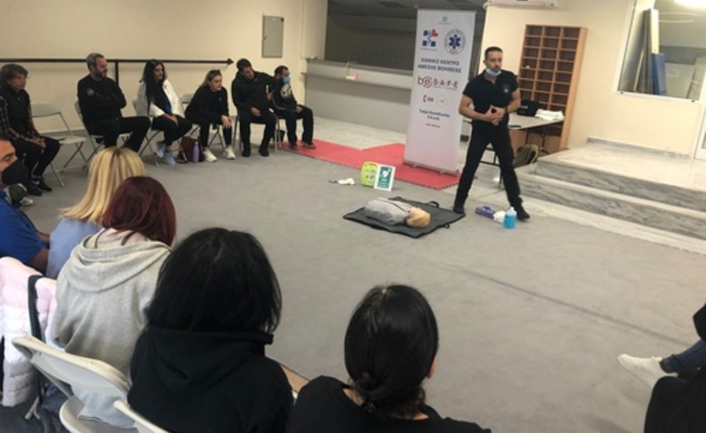 Σεμινάριο Πρώτων Βοηθειών στο Παγκρήτιο Στάδιο