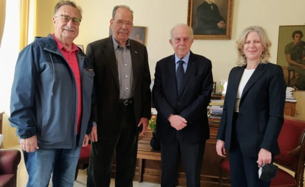 Λότζια: Συνάντηση με τον πρώην Πρόεδρο του Παγκοσμίου Συμβουλίου Κρητών