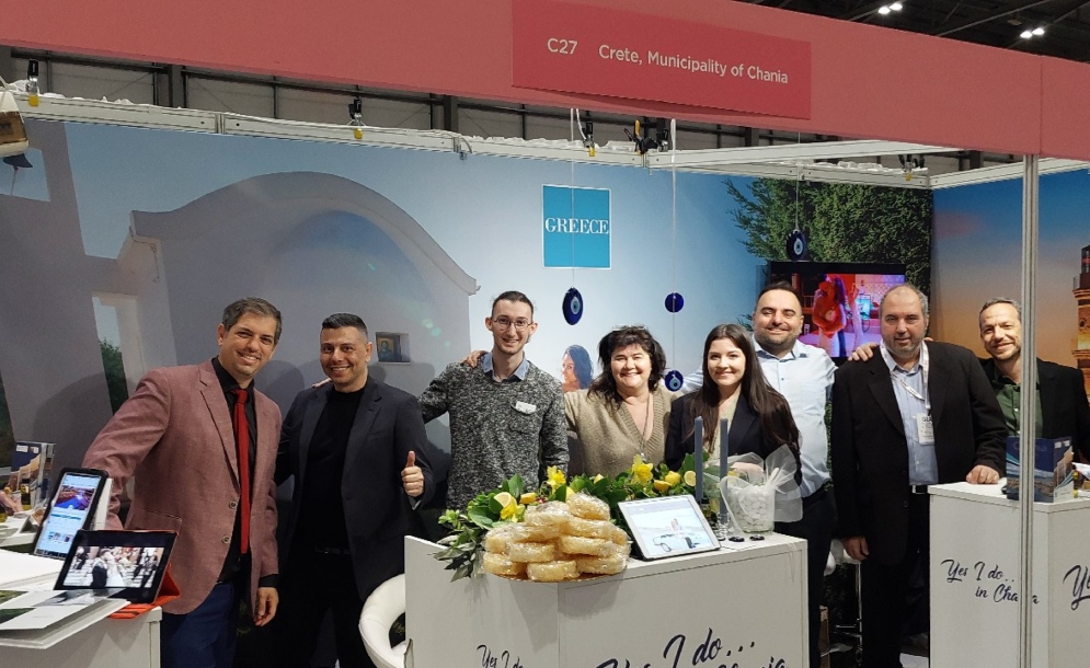 Στο Λονδίνο για την έκθεση Γαμήλιου Τουρισμού, αποστολή του Δήμου Χανίων