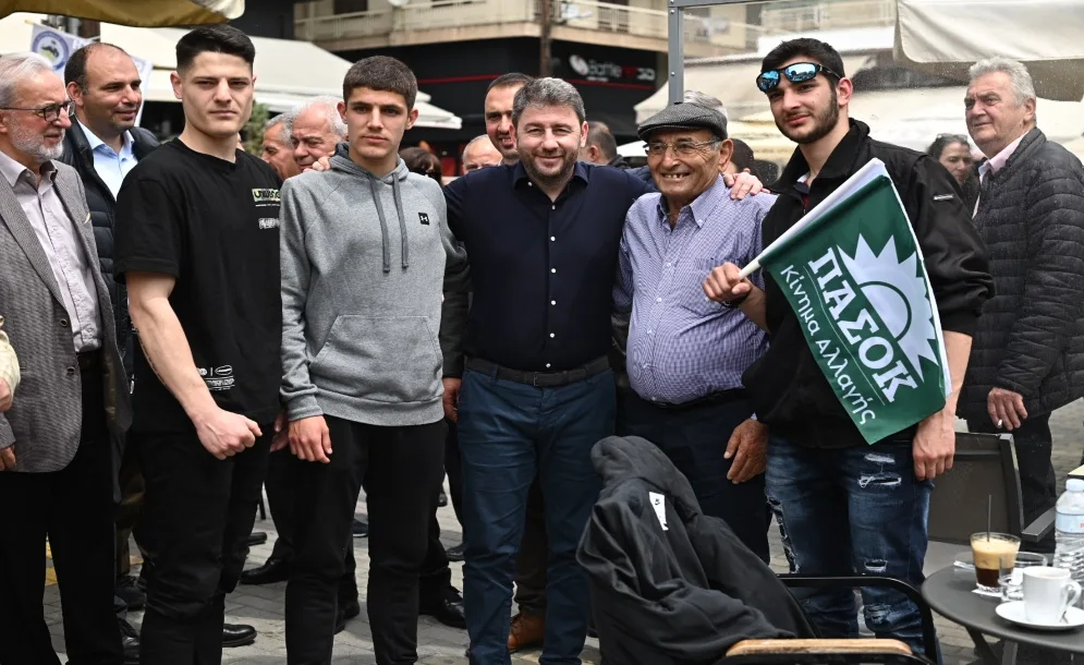 Περιοδεία Νίκου Ανδρουλάκη στα Γρεβενά