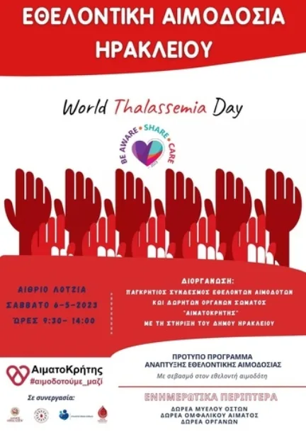 Αιμοδοσία στη Λότζια το Σάββατο