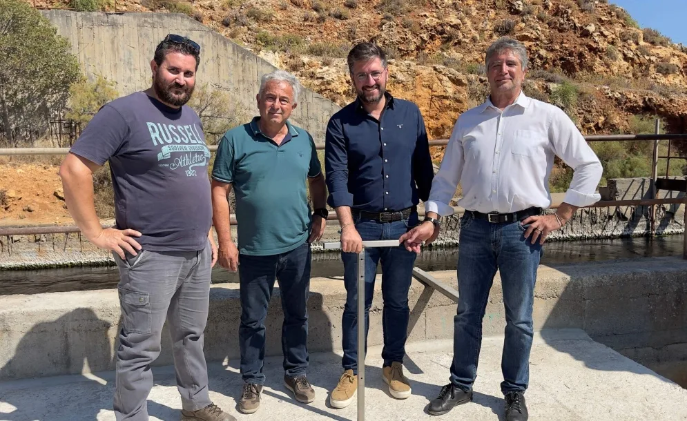 Απευθείας νερό από τον Αλμυρό στην αφαλάτωση της ΔΕΥΑ Μαλεβιζίου