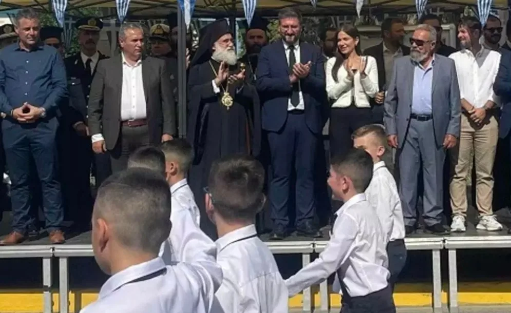 Με τη μαθητική παρέλαση στο Γάζι κορυφώθηκαν οι εκδηλώσεις για την 28η Οκτωβρίου