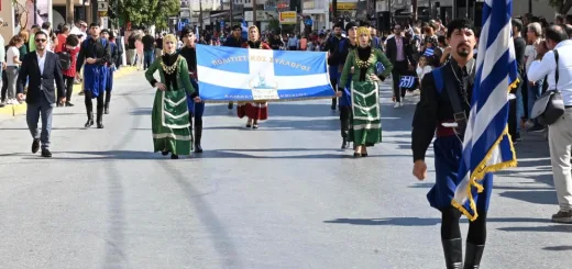 Με τη μαθητική παρέλαση στο Γάζι κορυφώθηκαν οι εκδηλώσεις για την 28η Οκτωβρίου