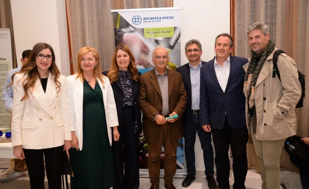 Εσπερίδα της Περιφέρειας Κρήτης για το «Εξαιρετικό παρθένο ελαιόλαδο Κρήτη/Kriti, ο πράσινος χρυσός του νησιού μας!»