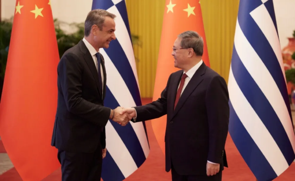 Στο Πεκίνο ο Κυριάκος Μητσοτάκης