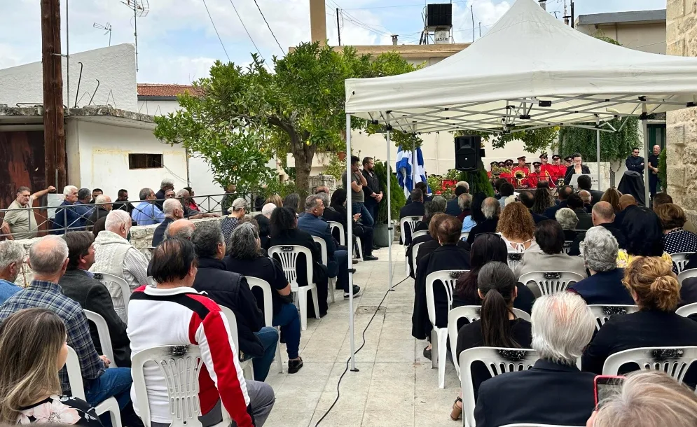 Τίμησαν τον Εθνομάρτυρα Νικήτα Γ. Στρατάκη στο Σάρχο