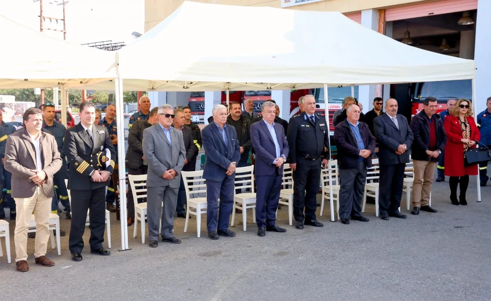 Παραδόθηκε διασωστικός εξοπλισμός αξίας 500.000 ευρώ στην ΕΜΑΚ