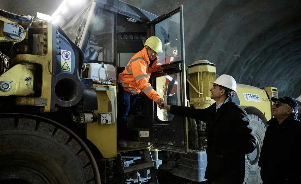 Στο έργο αντλησιοταμίευσης της Αμφιλοχίας ο Πρωθυπουργός