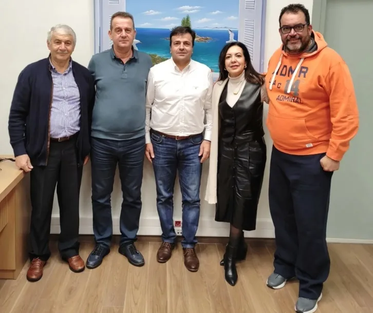 Συνάντηση Αντιπεριφερειάρχη Ηρακλείου με το νέο Δ.Σ. του Συλλόγου «Άγιος Πολύκαρπος»