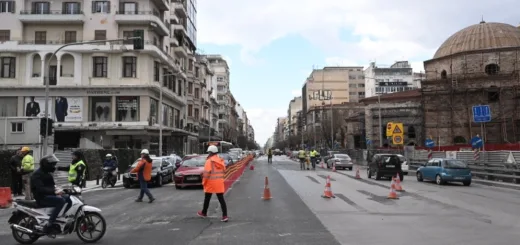 Θεσσαλονίκη: Παραδίδονται πλήρως στην κυκλοφορία οι οδοί Εγνατία και Βενιζέλου