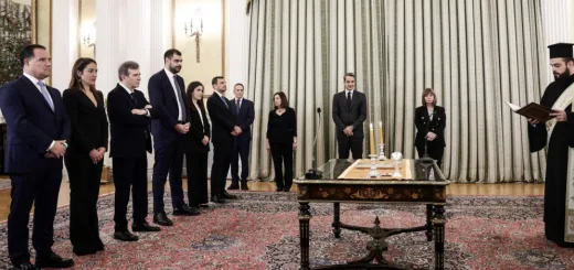 Ορκίστηκαν οι νέοι υπουργοί μετά τον μίνι ανασχηματισμό