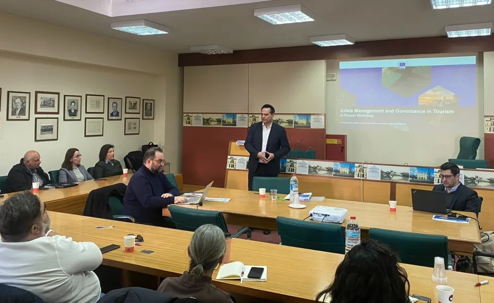 Ολοκληρώθηκε το σεμινάριο για τη "Διαχείριση Κρίσεων και Διακυβέρνηση στον Τουρισμό"