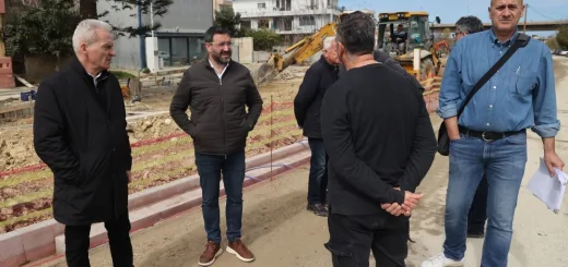 Στις εργασίες του Πάρκου Ερυθραίας ο Δήμαρχος Ηρακλείου