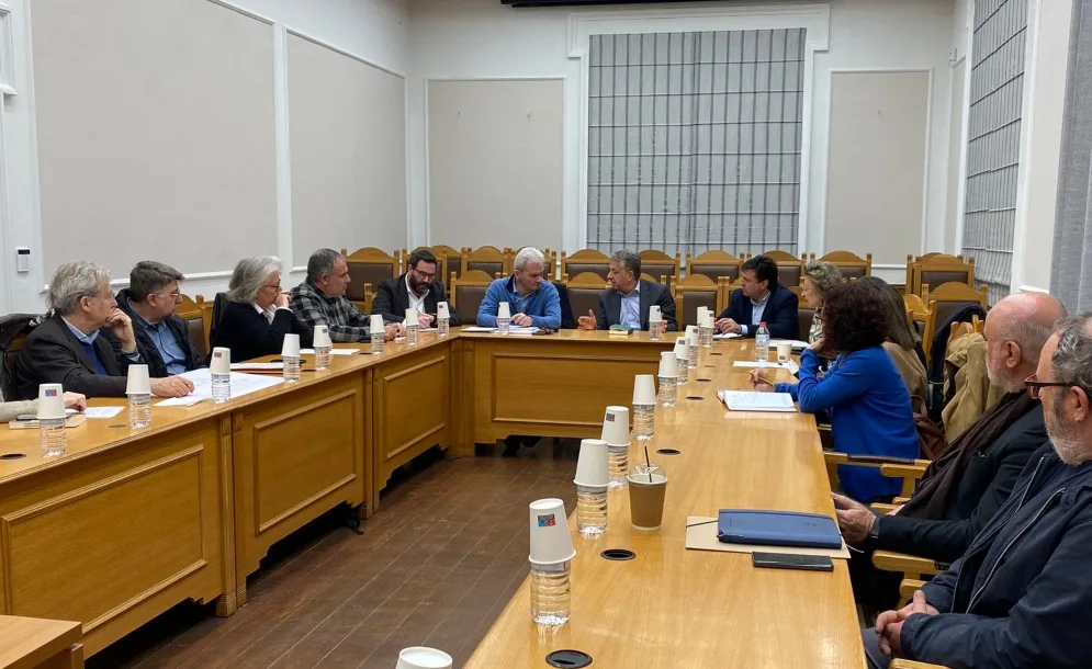 Σύσκεψη εργασίας για την προετοιμασία της πρότασης προς το Υπουργείο Πολιτισμού για την Κνωσό