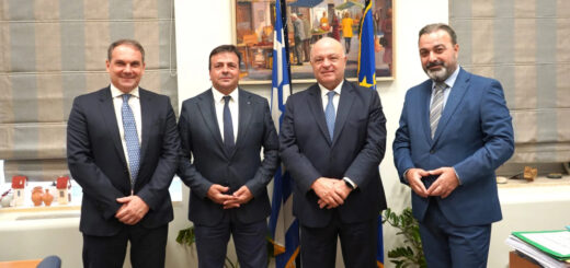 Επίσκεψη Προέδρου της EUROBANK στην Περιφέρεια Κρήτης