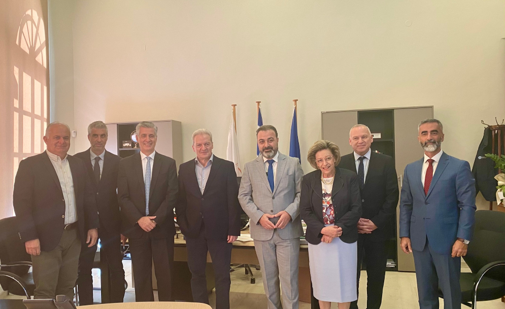 Συνάντηση του Δημάρχου Ηρακλείου με τον Αναπληρωτή Διευθύνοντα Σύμβουλο της Eurobank