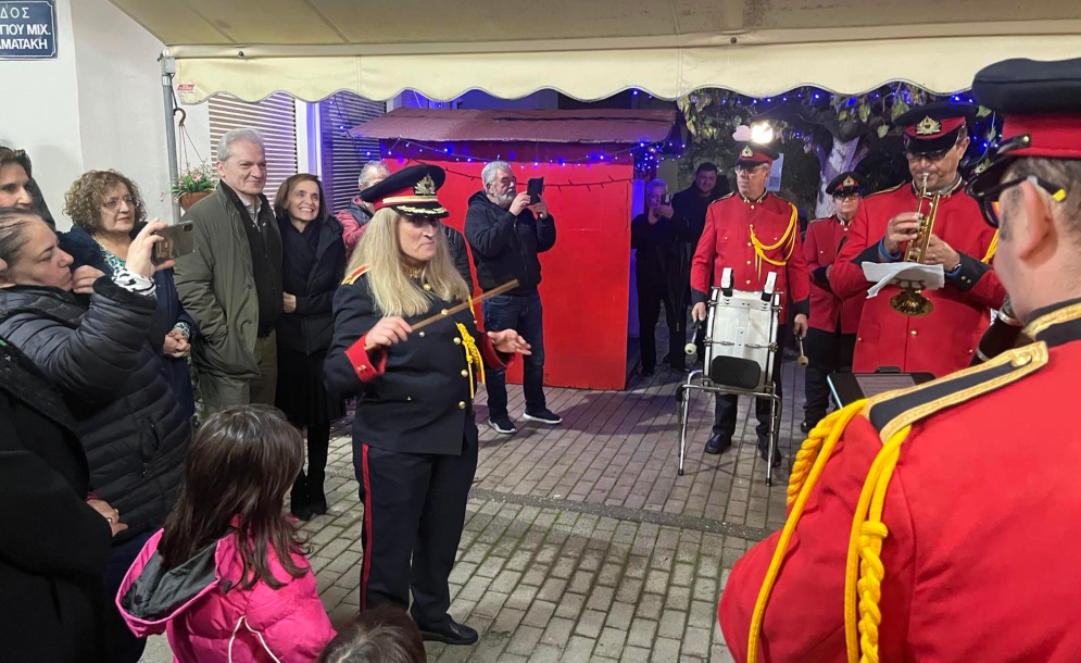 Στη Χριστουγεννιάτικη γιορτή της Δημοτικής Κοινότητας Κερασίων ο Δήμαρχος Ηρακλείου