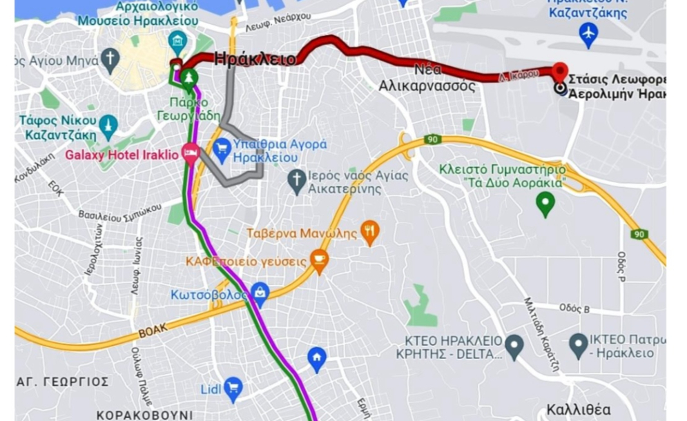 Σε δημόσια διαβούλευση κυκλοφοριακά θέματα του 2ου πρακτικού της Επιτροπής Κυκλοφορίας για το 2025 του Δήμου Ηρακλείου