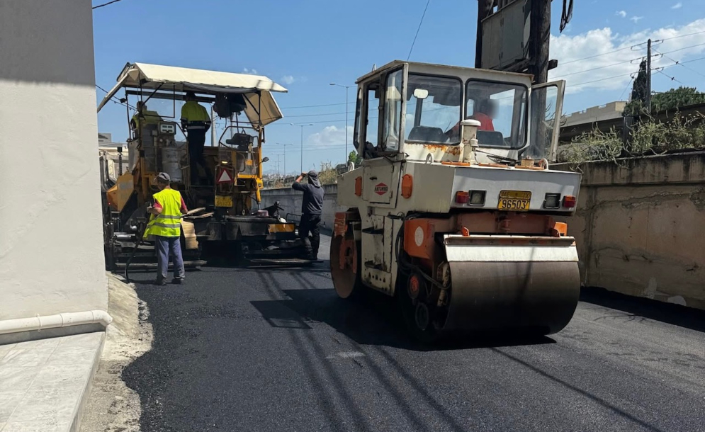 Συνεχίζεται το πρόγραμμα ασφαλτοστρώσεων στη Νέα Αλικαρνασσό από το Δήμο Ηρακλείου