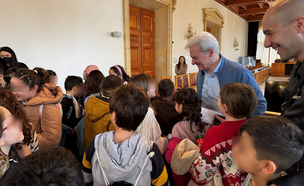 Στη Λότζια οι μαθητές του 24ου και 31ου Δημοτικού Σχολείου